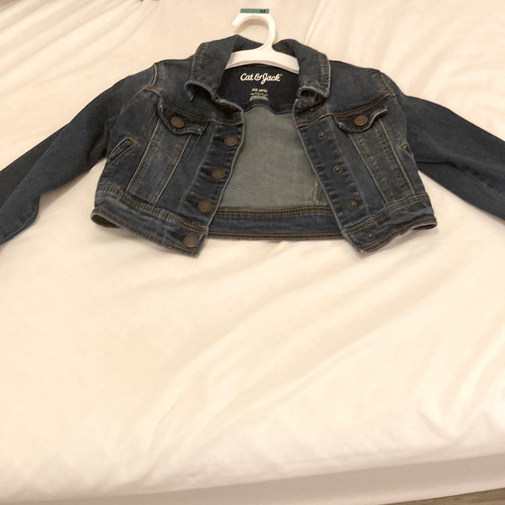 Cat and jack jean jacket